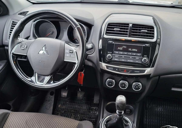 Mitsubishi ASX cena 43900 przebieg: 137341, rok produkcji 2015 z Krynica-Zdrój małe 407